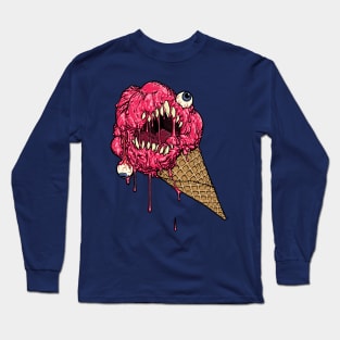 Eye Scream: Strawberry Long Sleeve T-Shirt